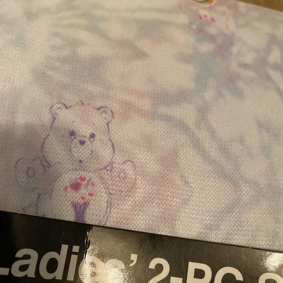 Care Bear 2 Piece Ladies Pajama Set XL. NEW - Picture 3 of 7